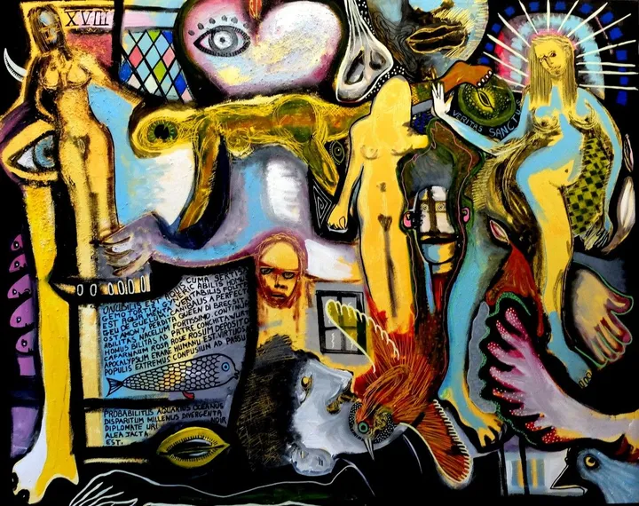 XVIII, œuvre de Bessière Xavier
