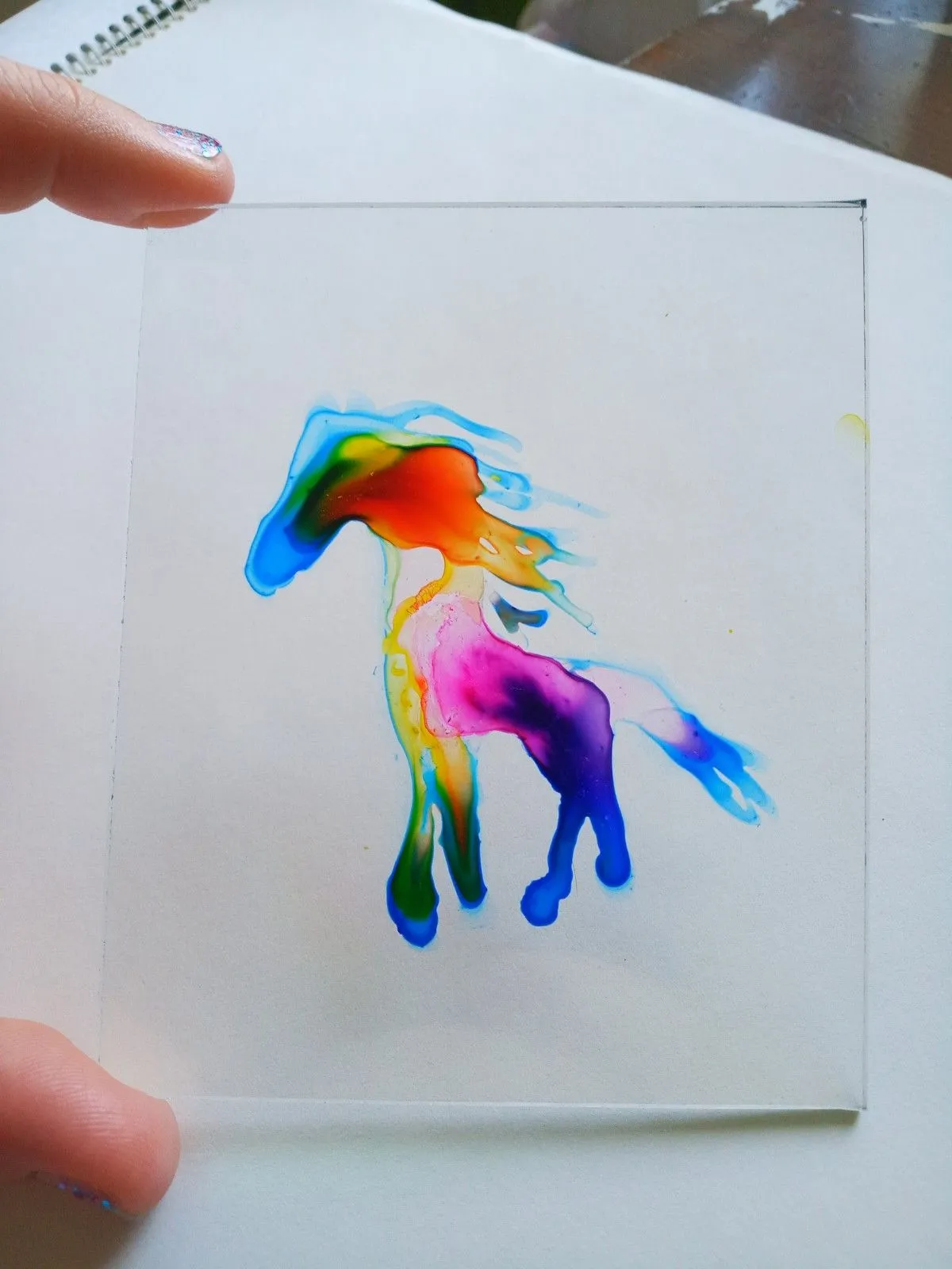 Baby Troll Horse (1), artwork by marija colic