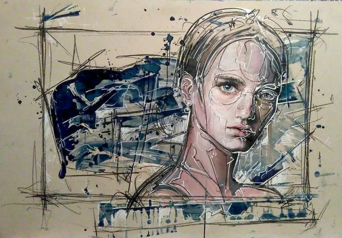 Nilayah, artwork by Trajche Pavlov