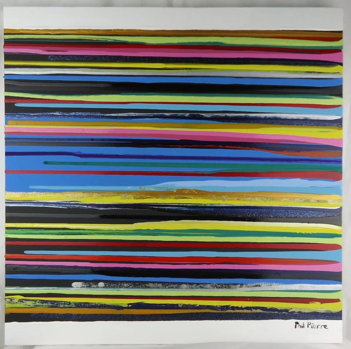 Stripes 086, artwork by Phil Pierre