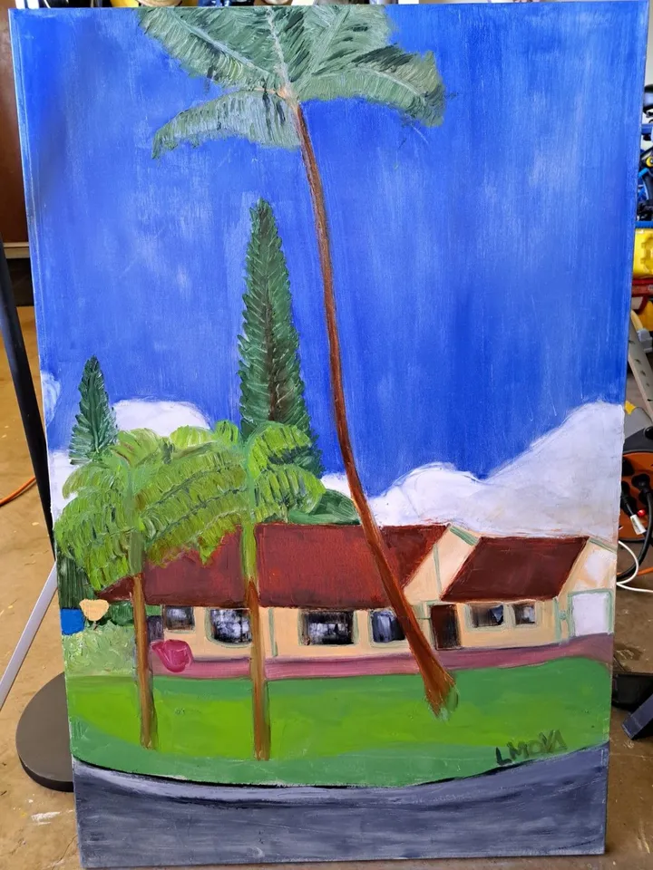 Hawaii, artwork by Ligia Moya
