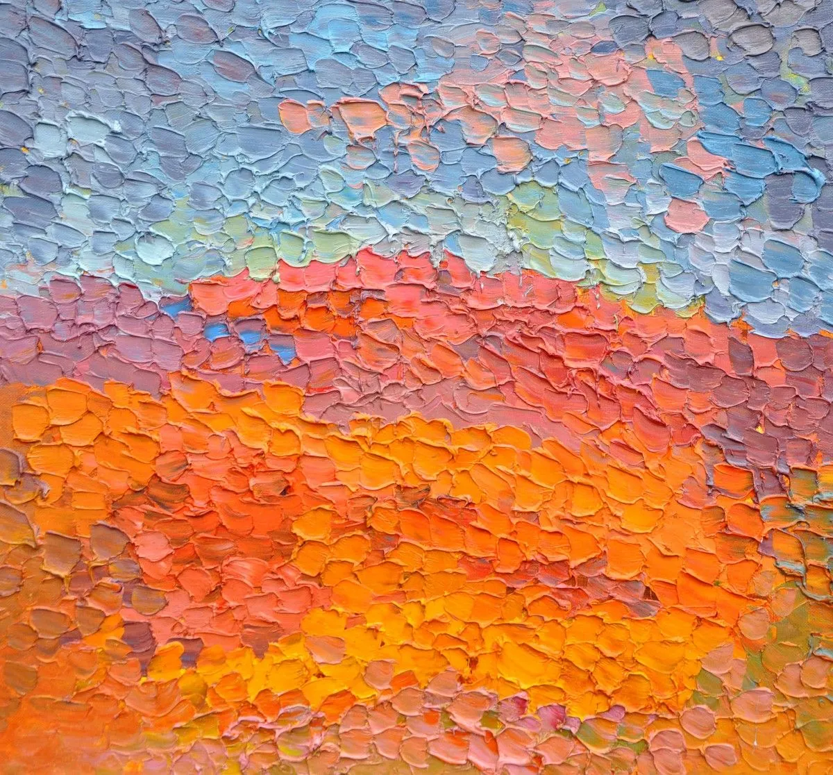 The Red Steppe, artwork by Olga Bezhina