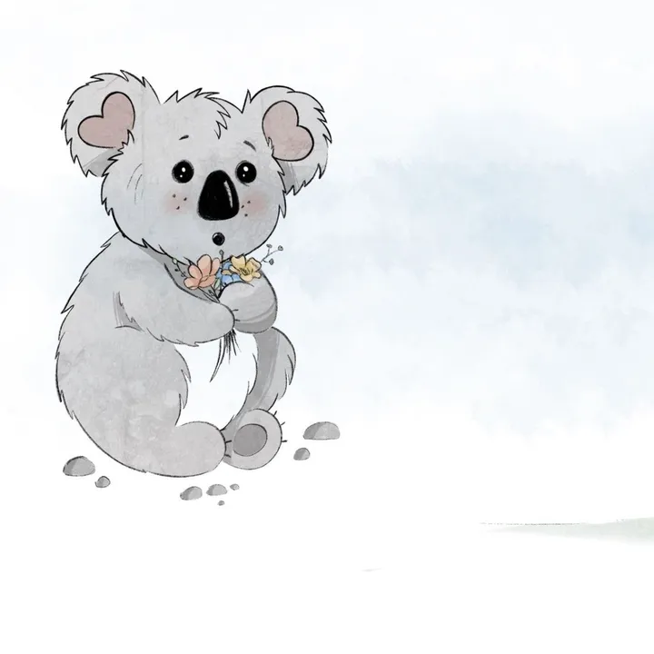 Koala’s Nose by Alexandria Supino, œuvre de US Illustrations