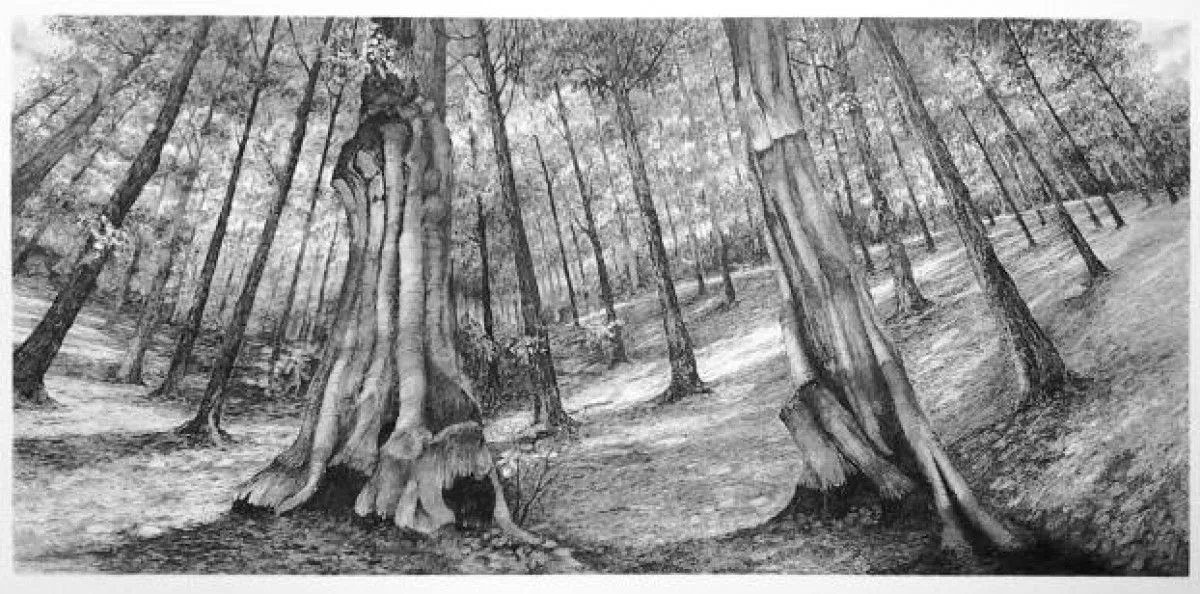 La forêt enchantée, artwork by PIERRE LEGRAND