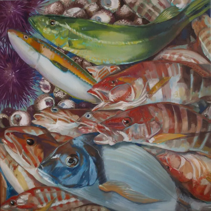 Pêche Corse, artwork by Hubert Camiglieri