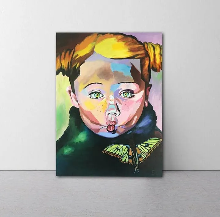 The Little Girl, œuvre de Eda Akkurt