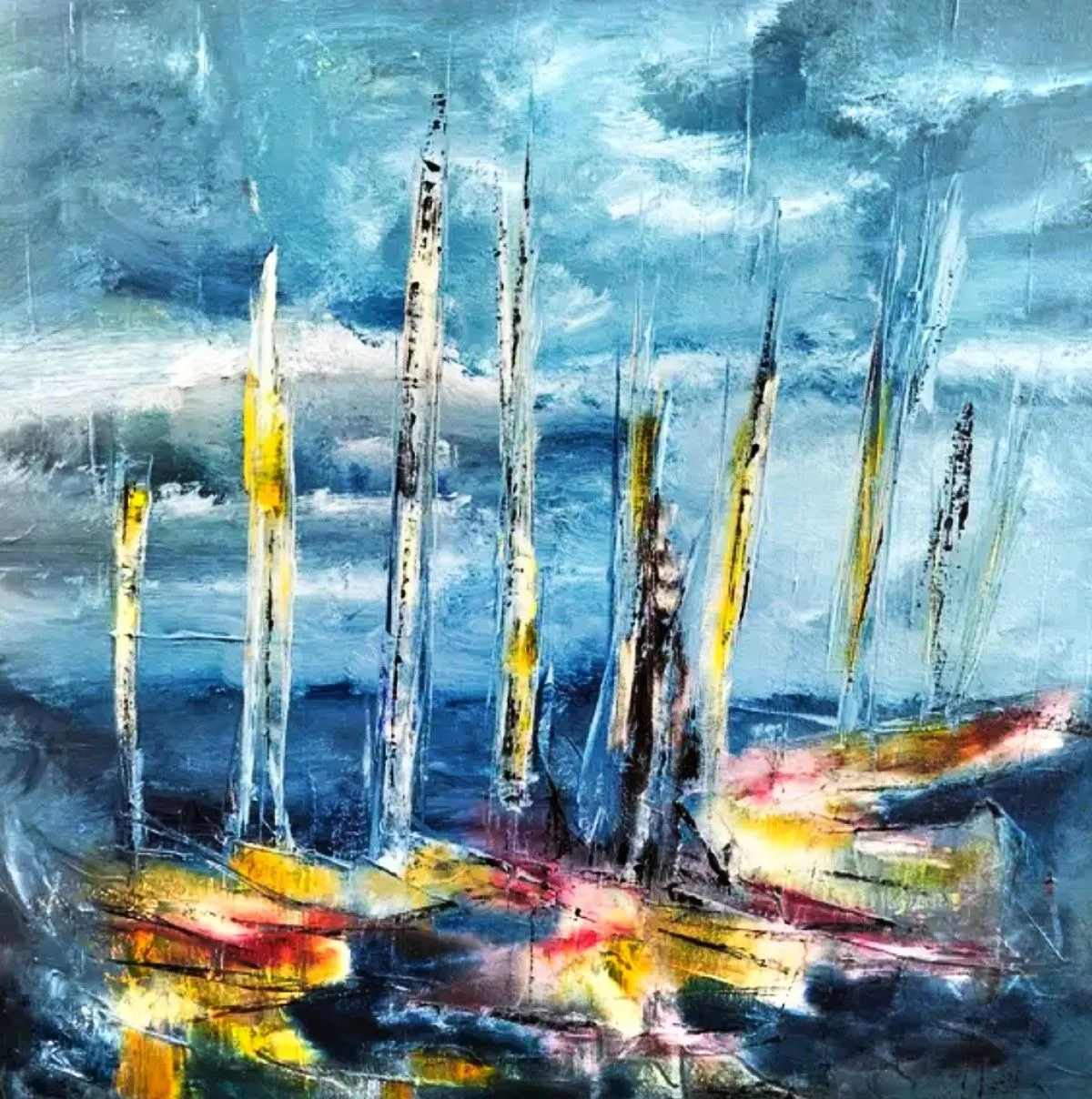 La traversée, œuvre de maya linden wibaut