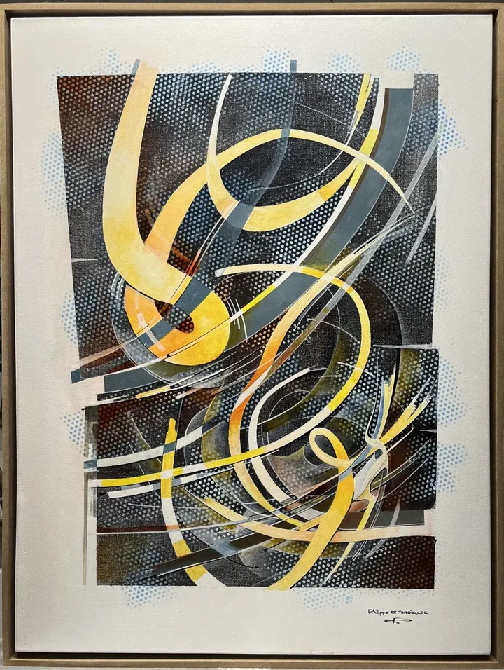 Entrelacements 14 bis, artwork by Philippe LE TORRIELLEC