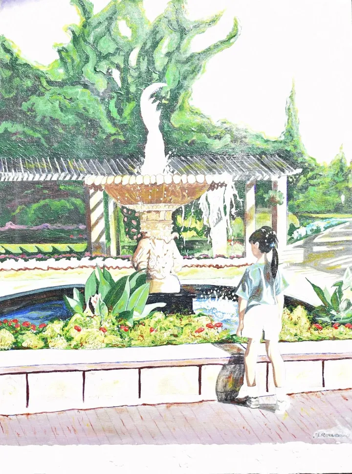 botanique garden n.6, artwork by Denis Roucau