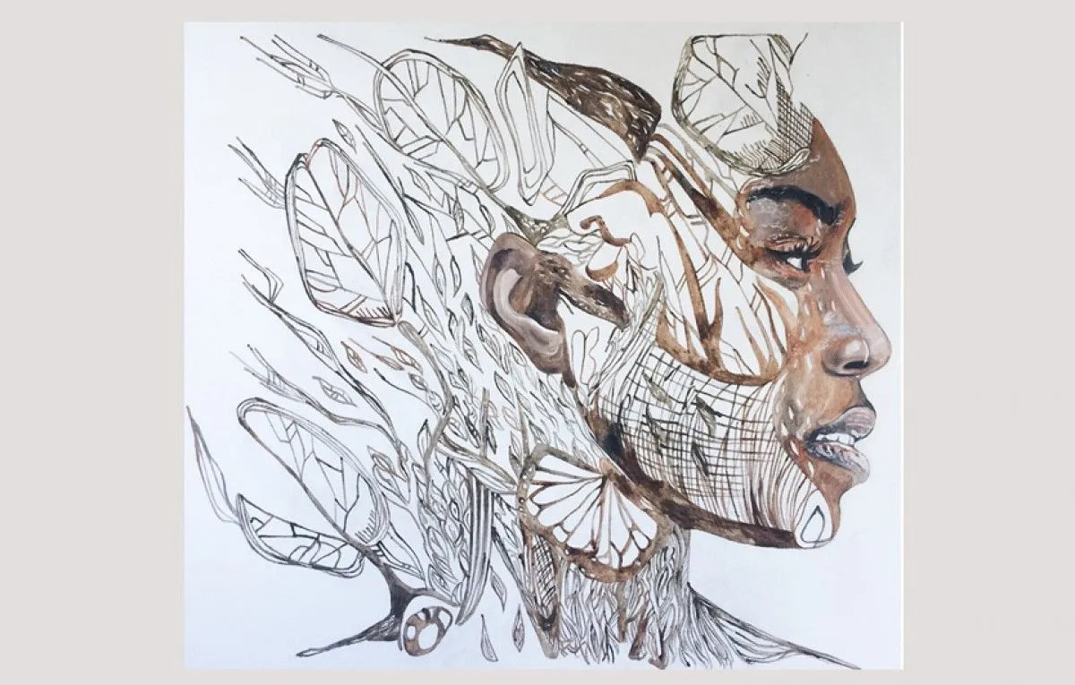 Eclectic African, artwork by Grant Netherlands