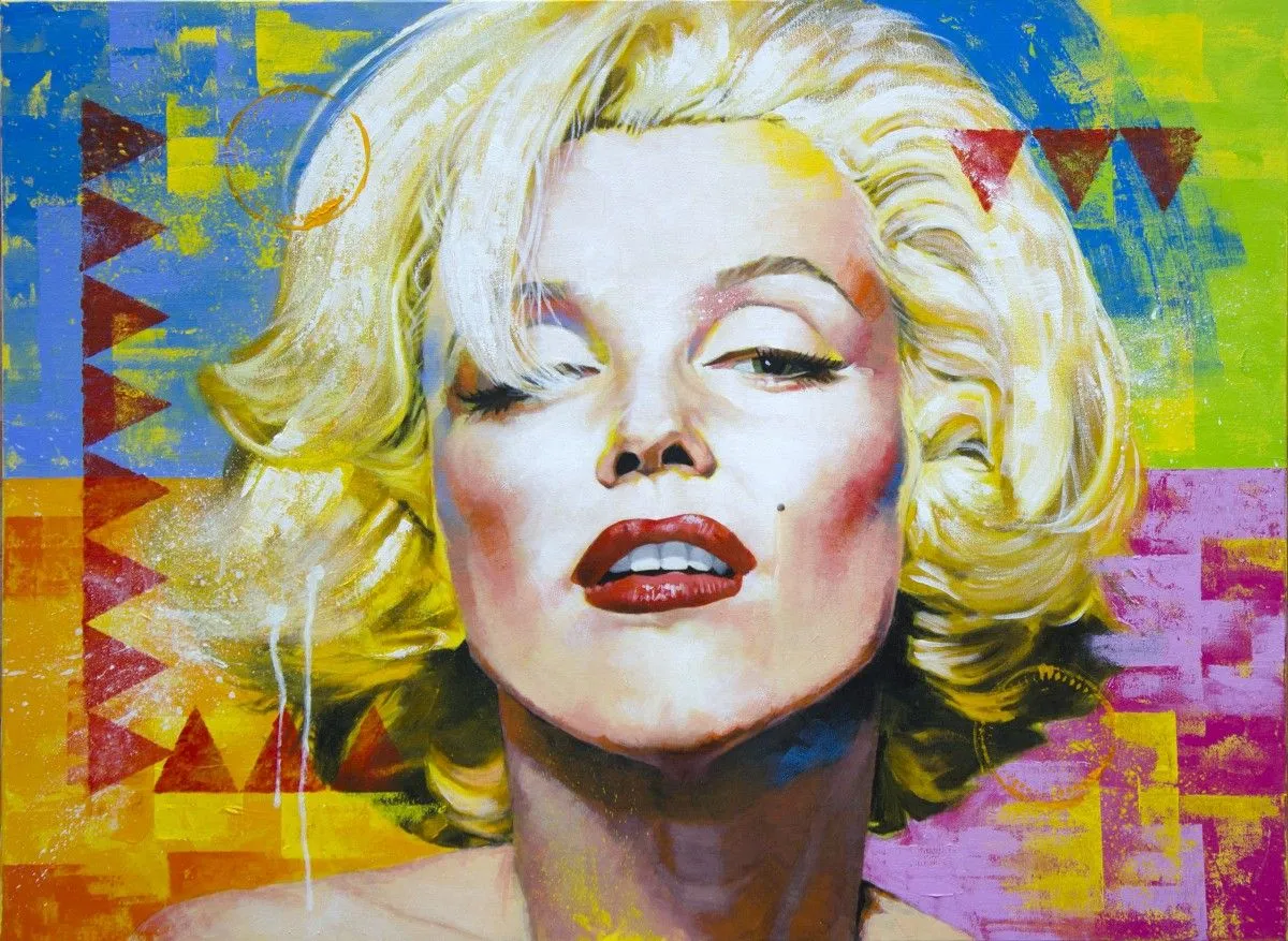 Marilyn, artwork by Rogério Soud