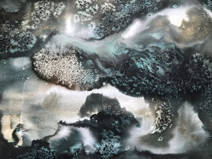 Léthé, paysage retrouvé., artwork by Marion Castor