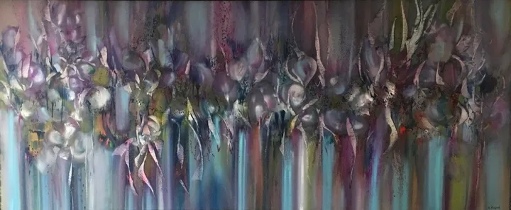 Indigo, œuvre de Khrystyna Kozyuk