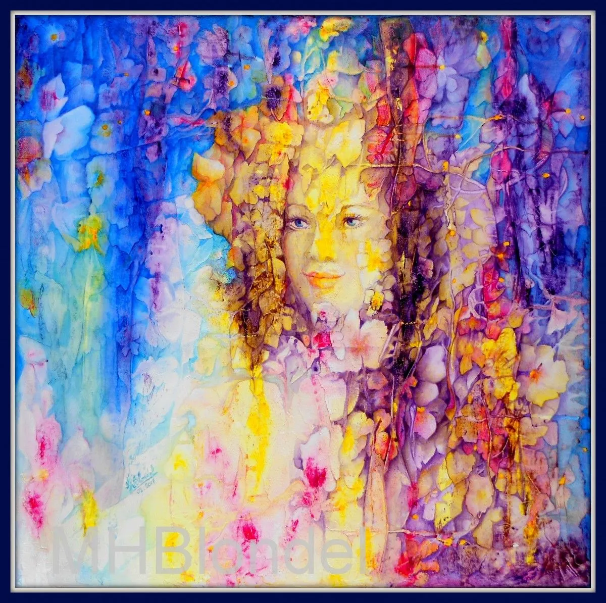 Promesse de printemps, artwork by Marie-Hélène Blondel