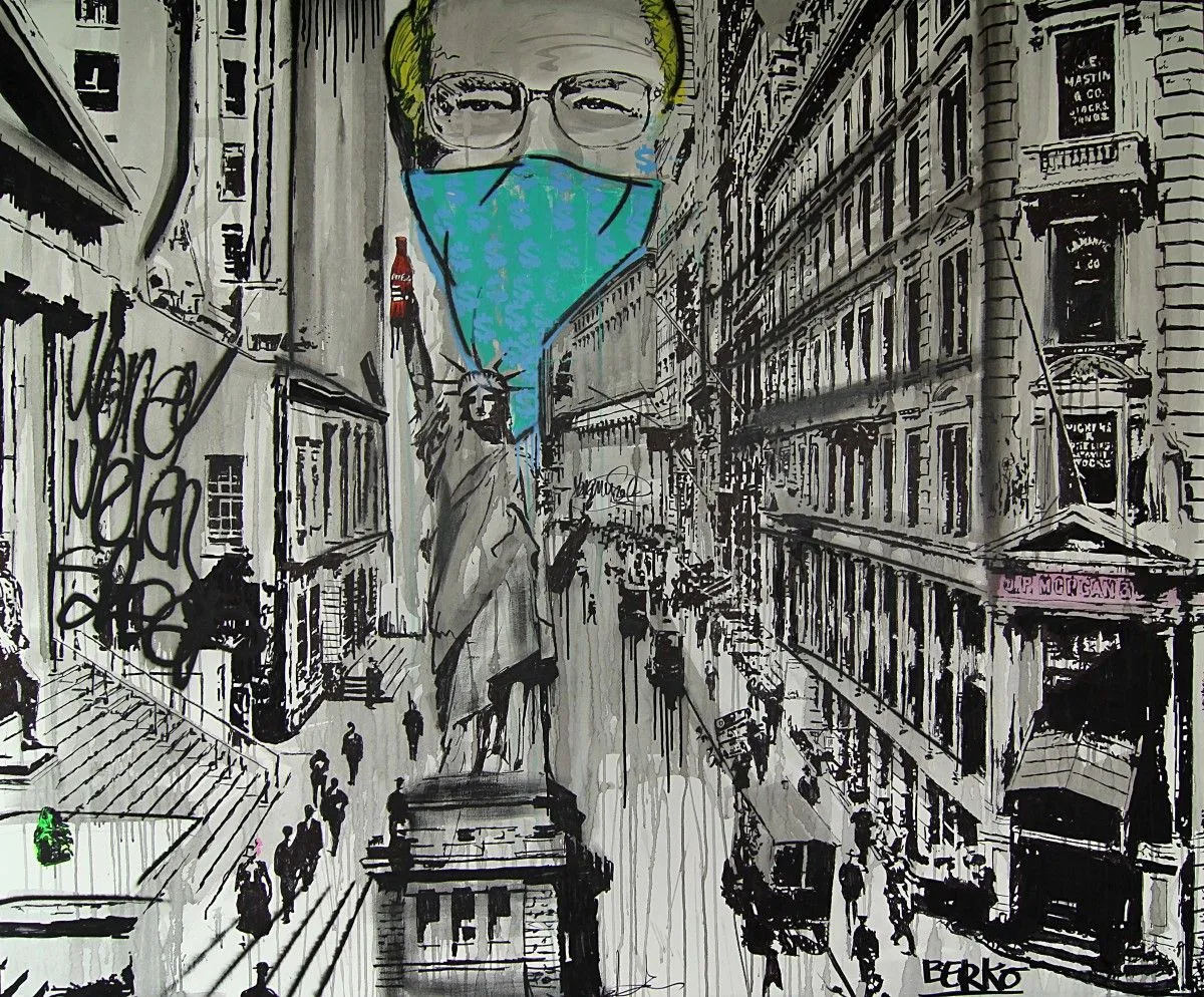 Buffett W., artwork by Berko .