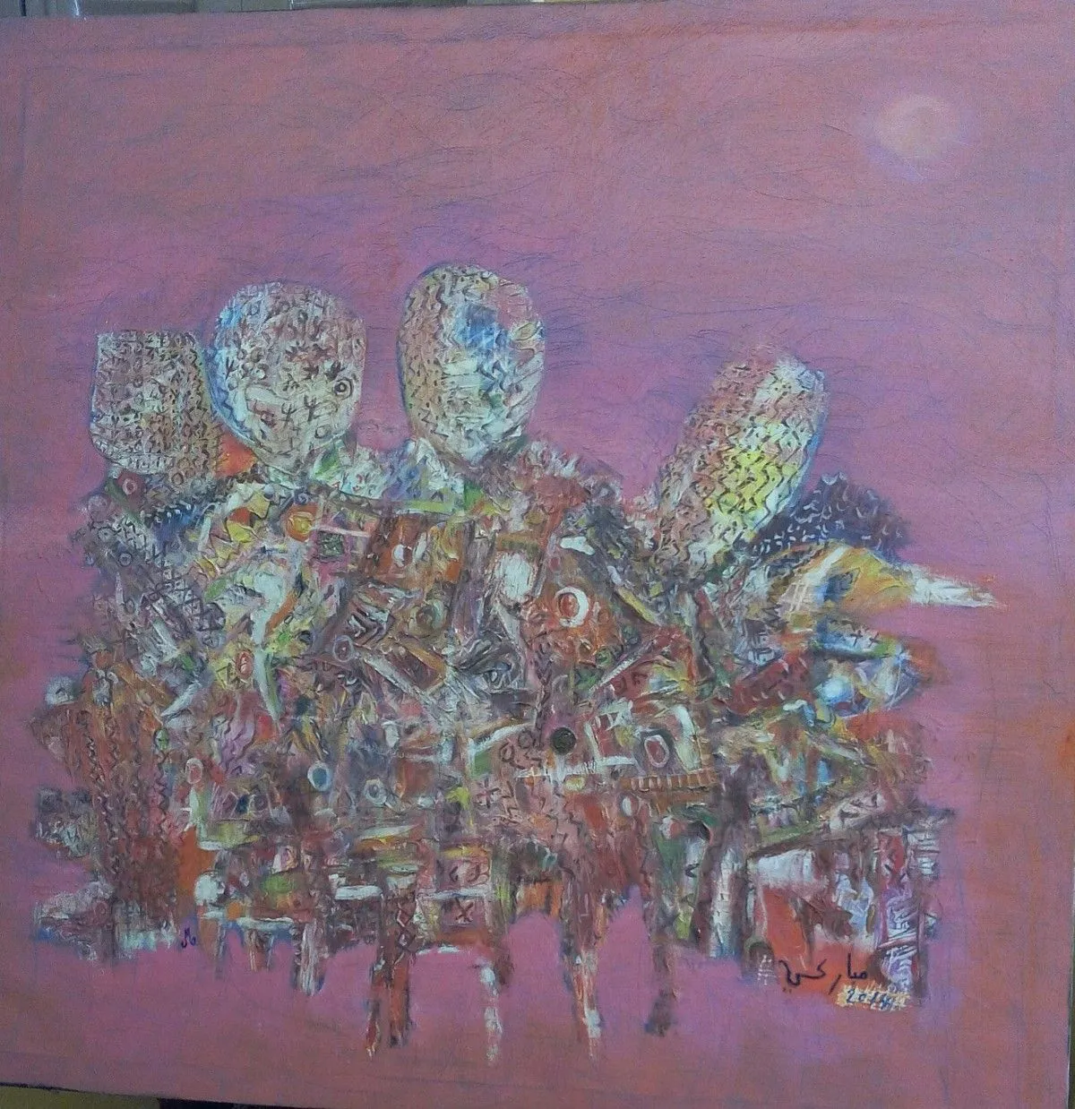 Figured celes, œuvre de ahmed mebarki
