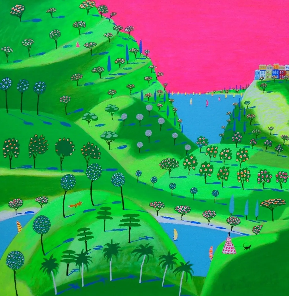 Just Walking Through The Beauty, œuvre de Katrina Avotina
