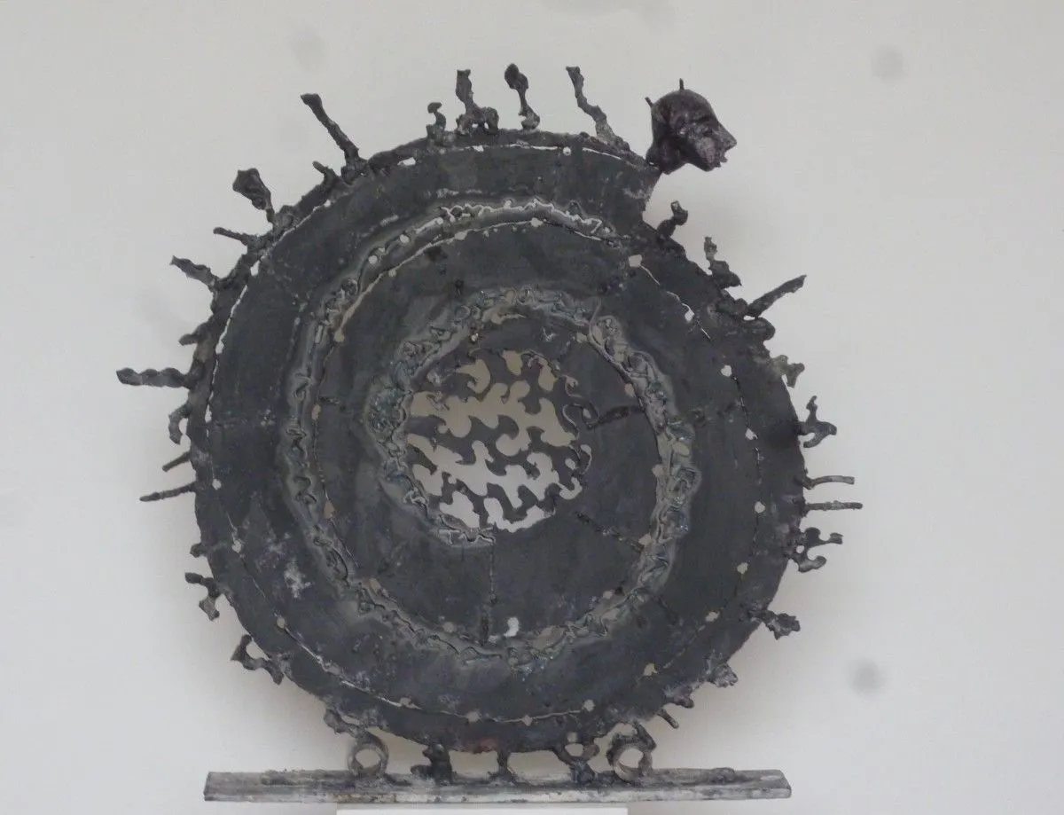 spirale, œuvre de myriam rueff