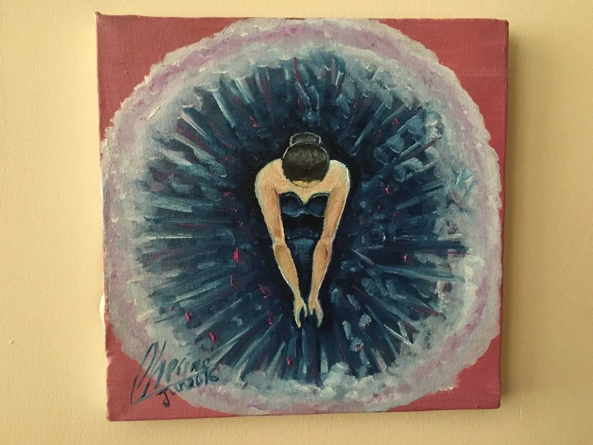 Top view ballerina, œuvre de Cherine Khallaf