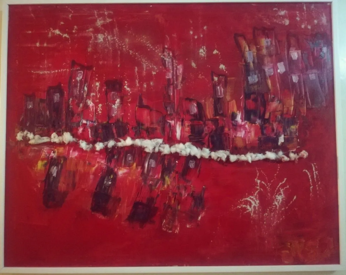 La fête de la guerre, œuvre de Berra'S ART