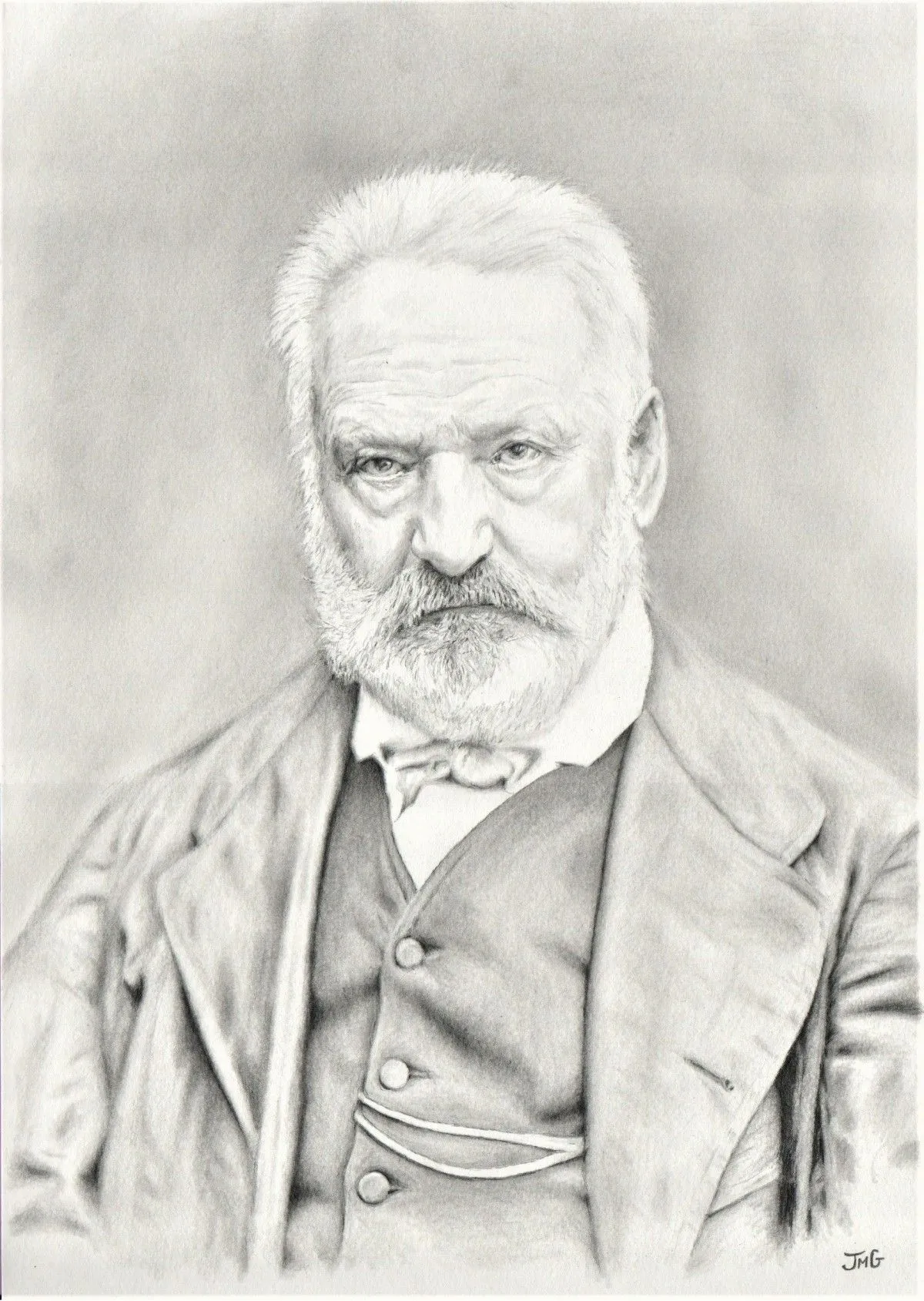 Victor Hugo, artwork by Jean-Marc GILLES