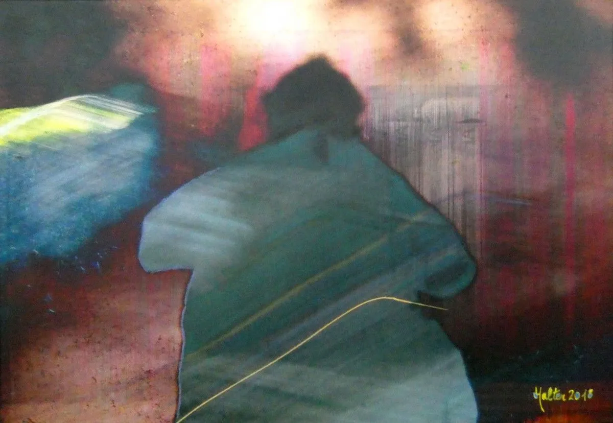Sur la trace du photographe, artwork by Alain HALTER