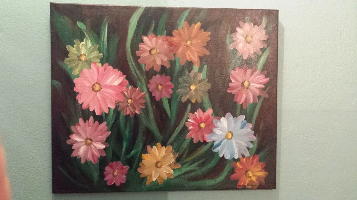 air floral, artwork by Marie Therese Trichet