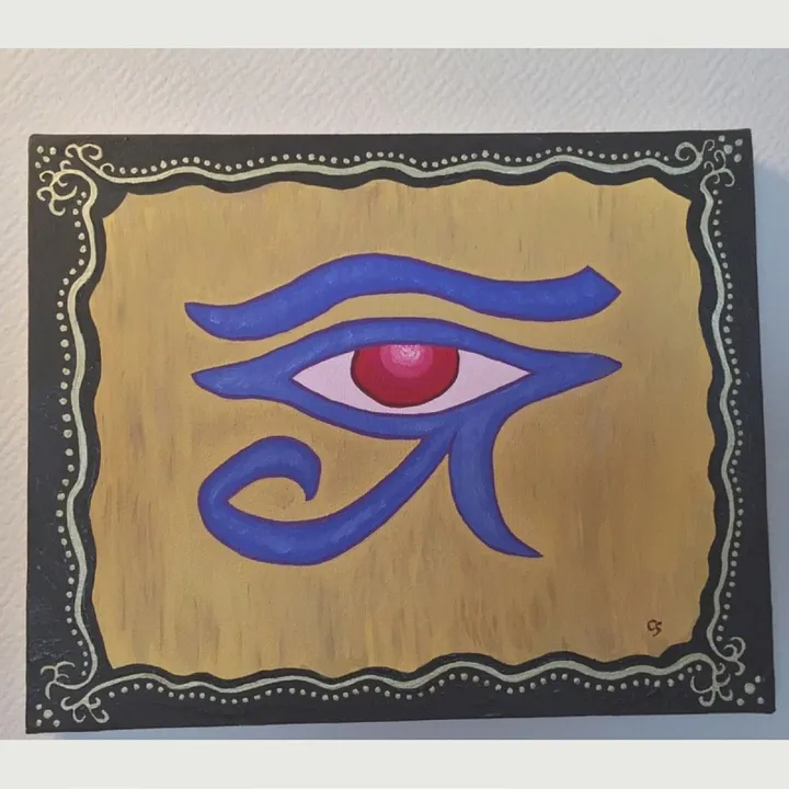 Oeil d’Horus (Egypte), œuvre de Celine Domecq