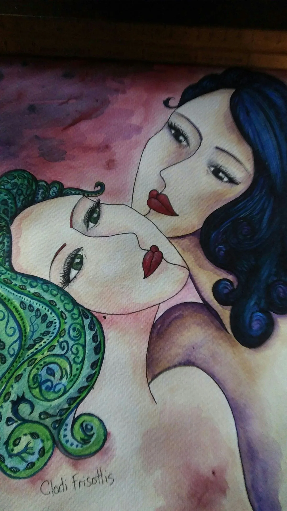 Elles, artwork by Clodi Frisottis