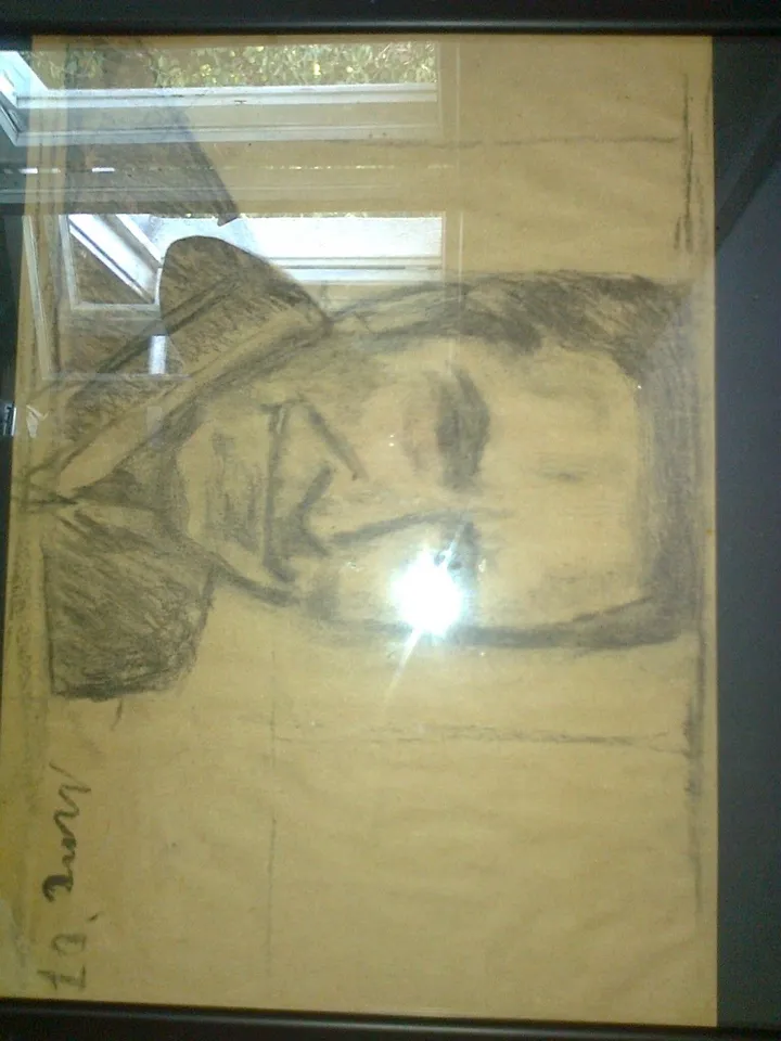 portrait of my phader, œuvre de Mile Vilotijevic