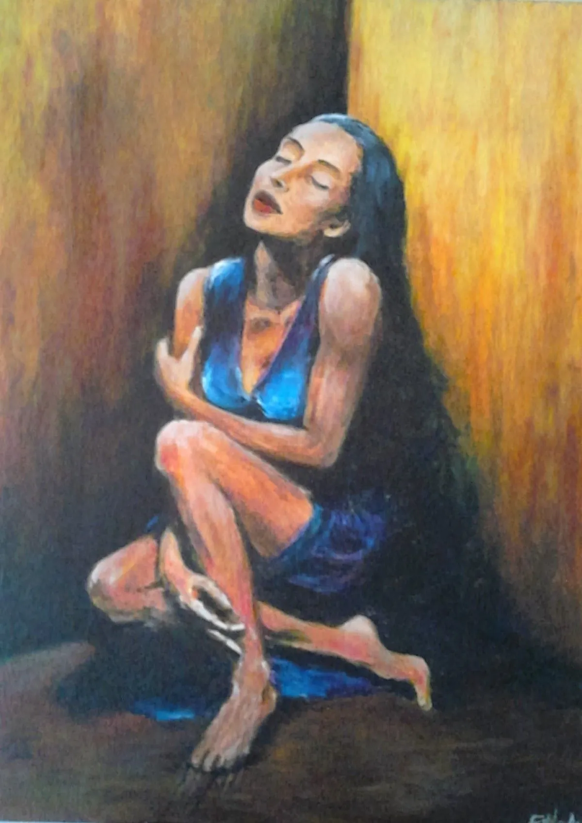 L'annonciation, artwork by ennoa sanna