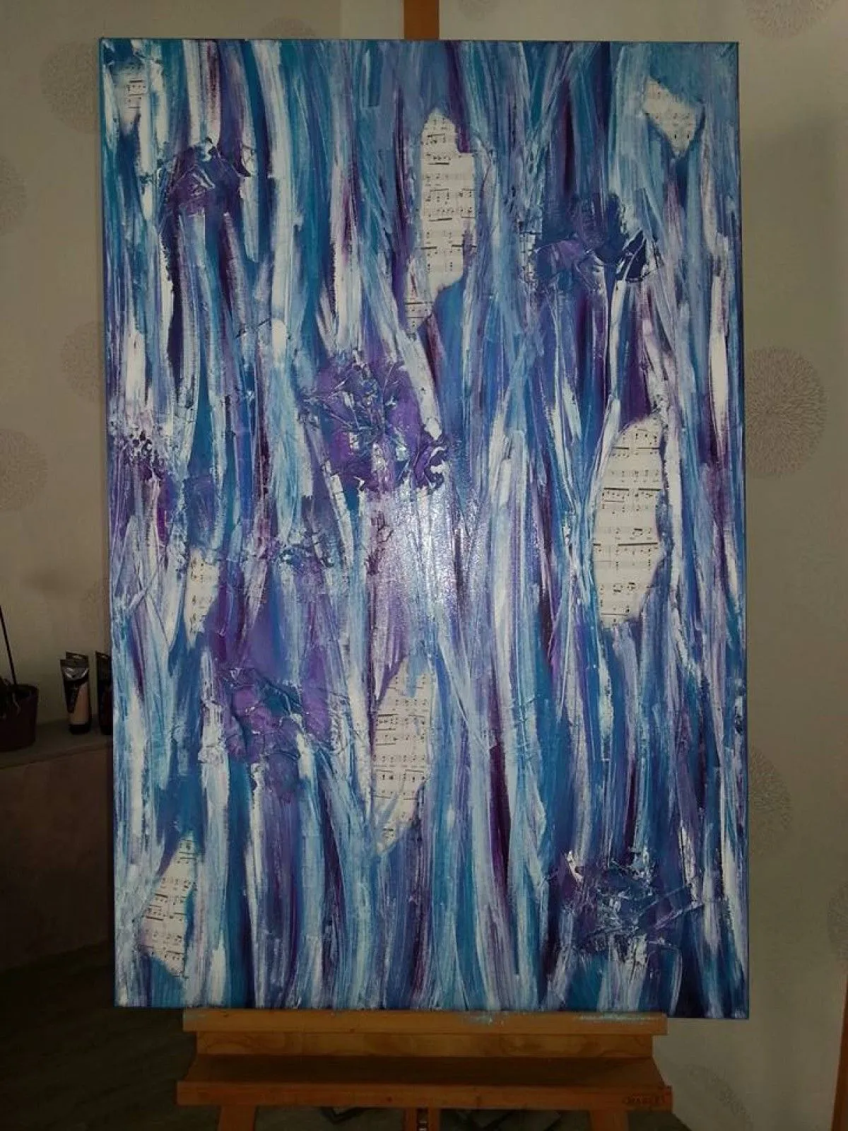 Les partitions de vie, artwork by Kareen Meyer