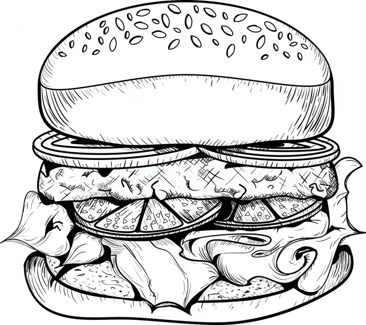 Hamburgher, œuvre de Marco Bellone