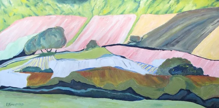 The Pink Valley, œuvre de Francois Fournier