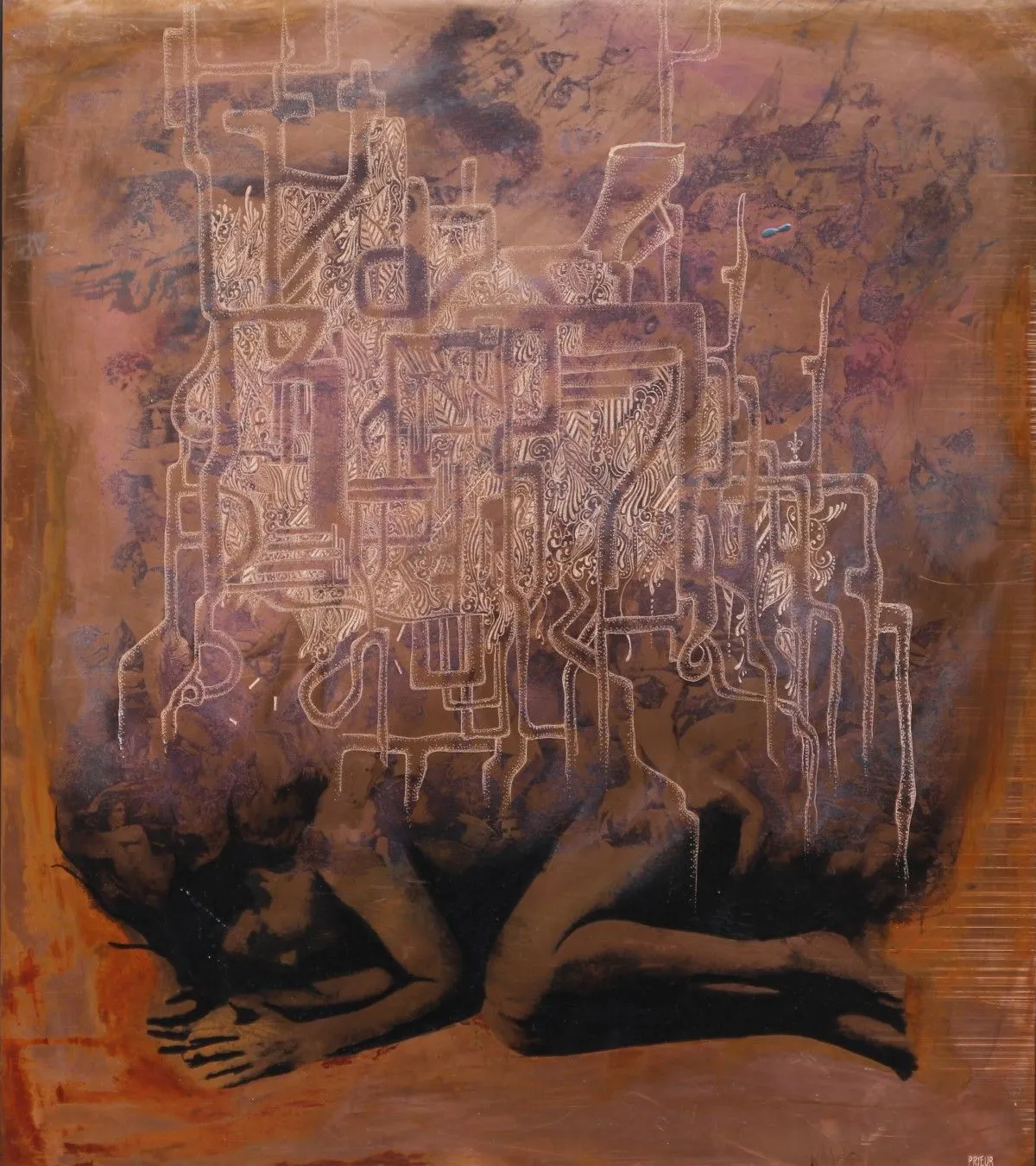 le mécanisme du reve, artwork by Marie-Josée Roy
