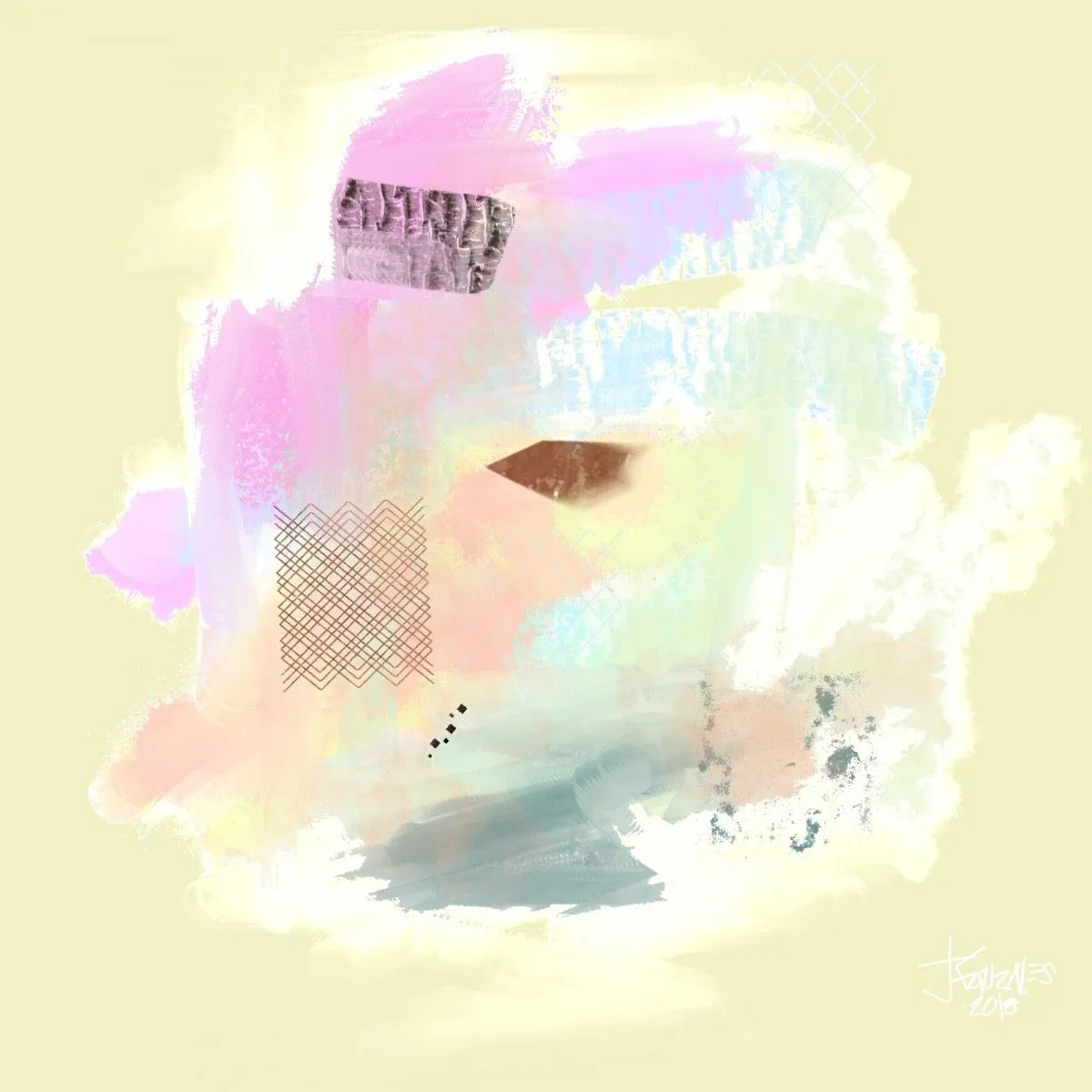 Abstract 001 by Jay Gonzales, œuvre de Jay Gonzales