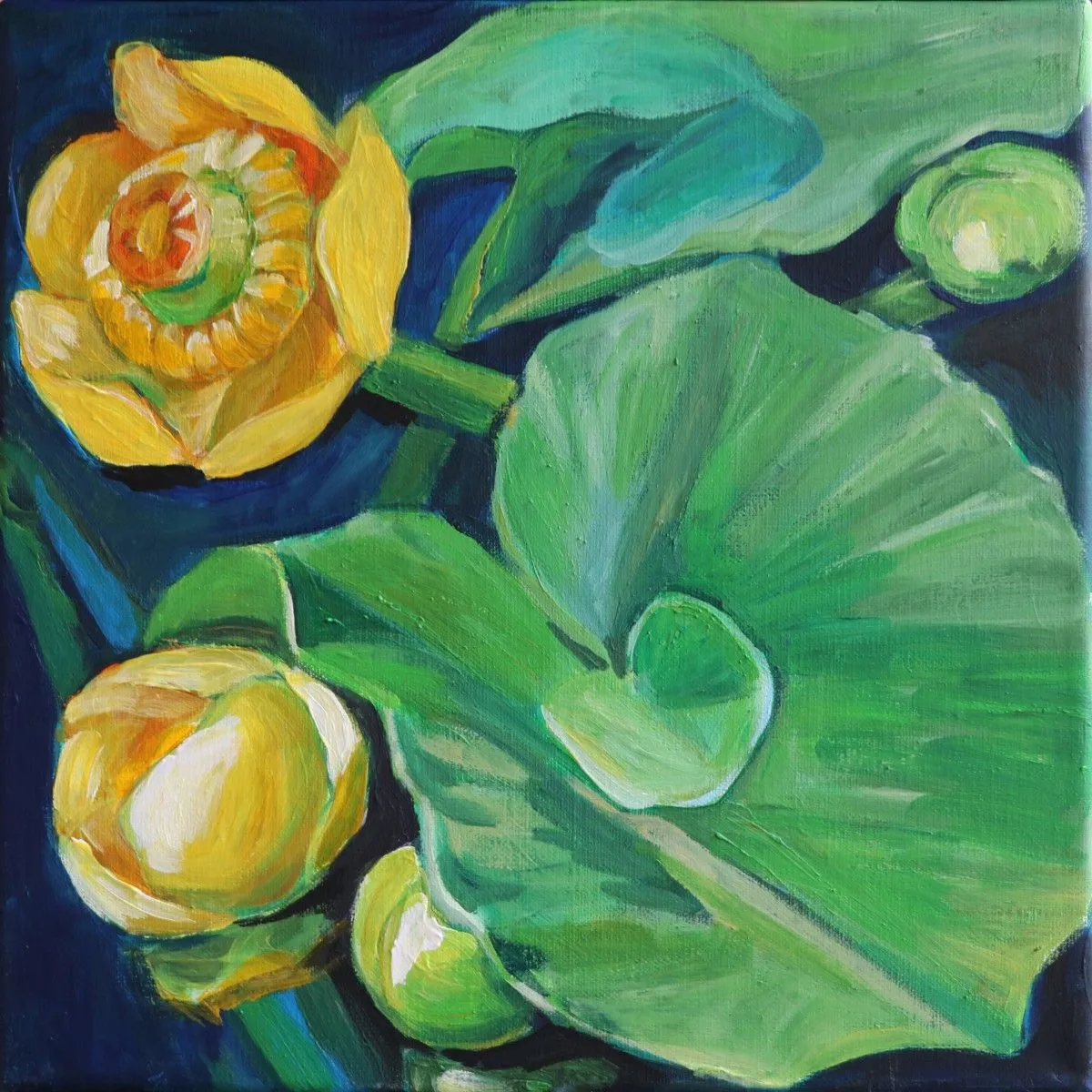 at the lakeside XIII, artwork by Violeta Vollmer