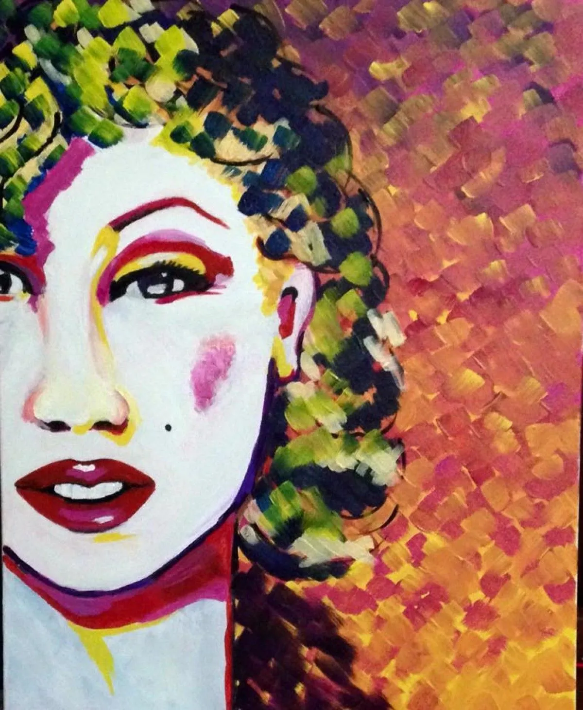Marilyn, artwork by Anahi Antelo