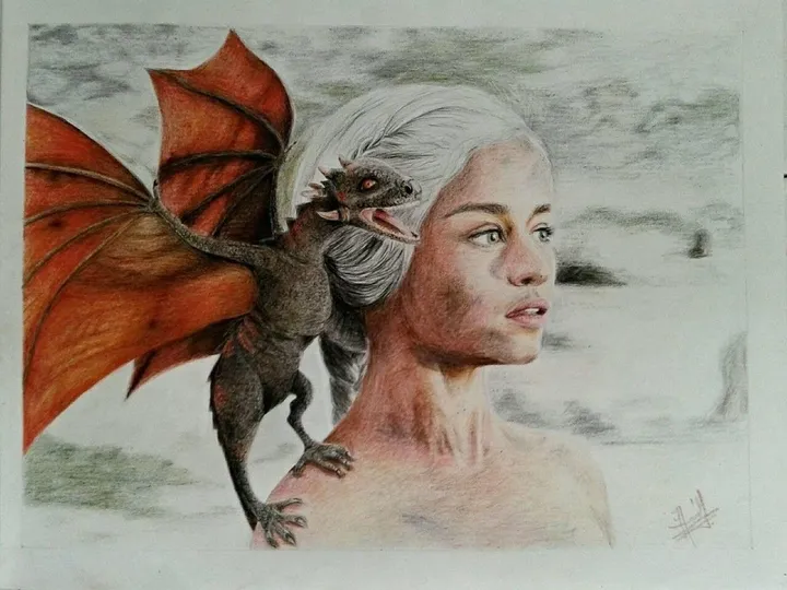 Rise of the Khaleesi, œuvre de Henan Maliyakkal
