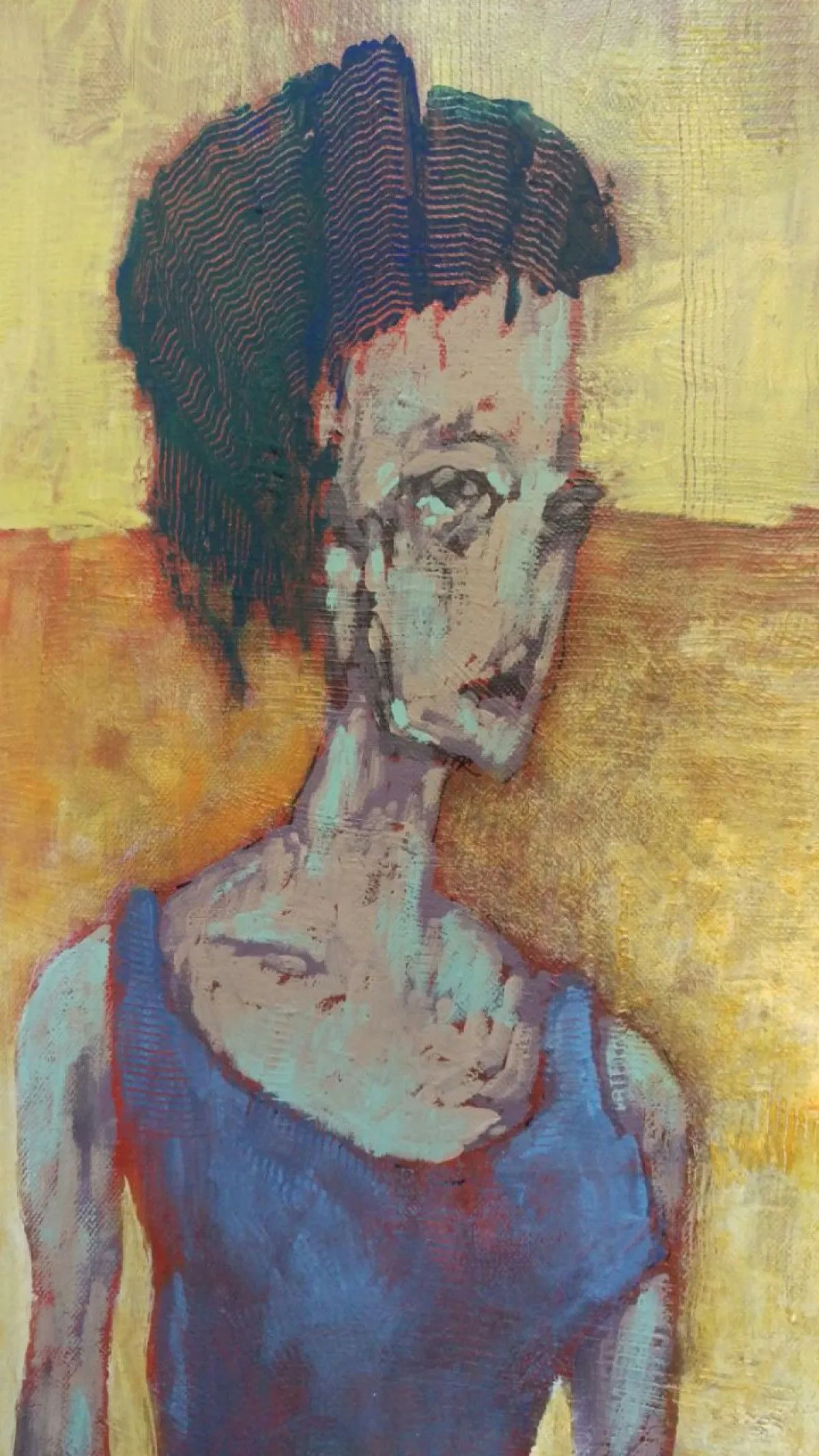 I'll never give you a musical name!, artwork by Salah Sayes