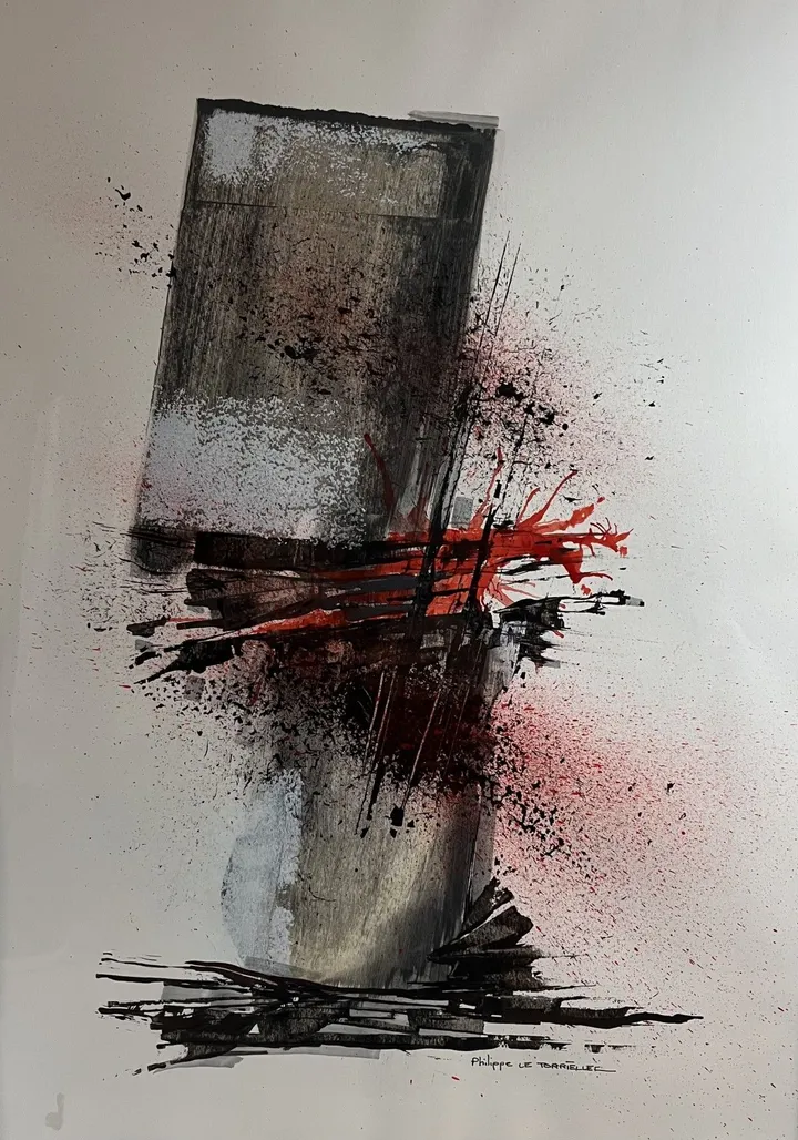 Structure 10/1959-2024, œuvre de Philippe LE TORRIELLEC