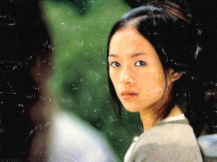 Zhang Ziyi, artwork by Farid Mahiedine