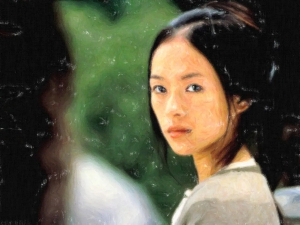 Zhang Ziyi, artwork by Farid Mahiedine