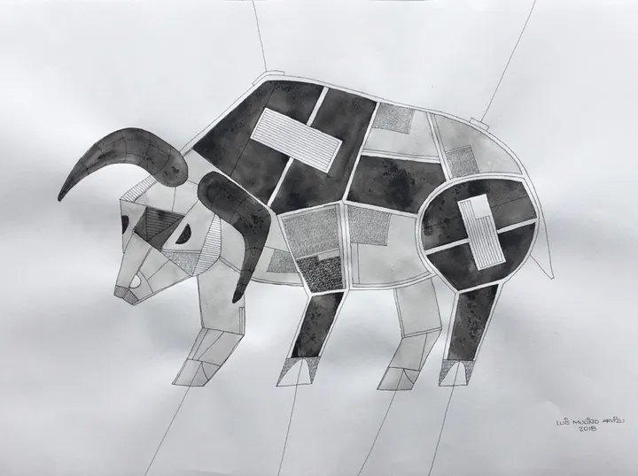 Taurelio, œuvre de luis mucino