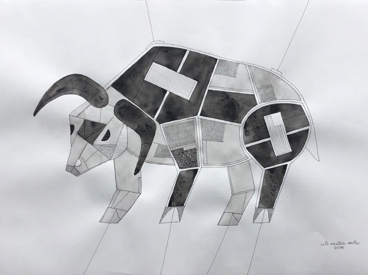 Taurelio, œuvre de luis mucino