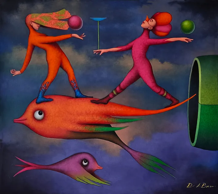 Floating diversion, œuvre de Jose Luis De la Barra Bellido
