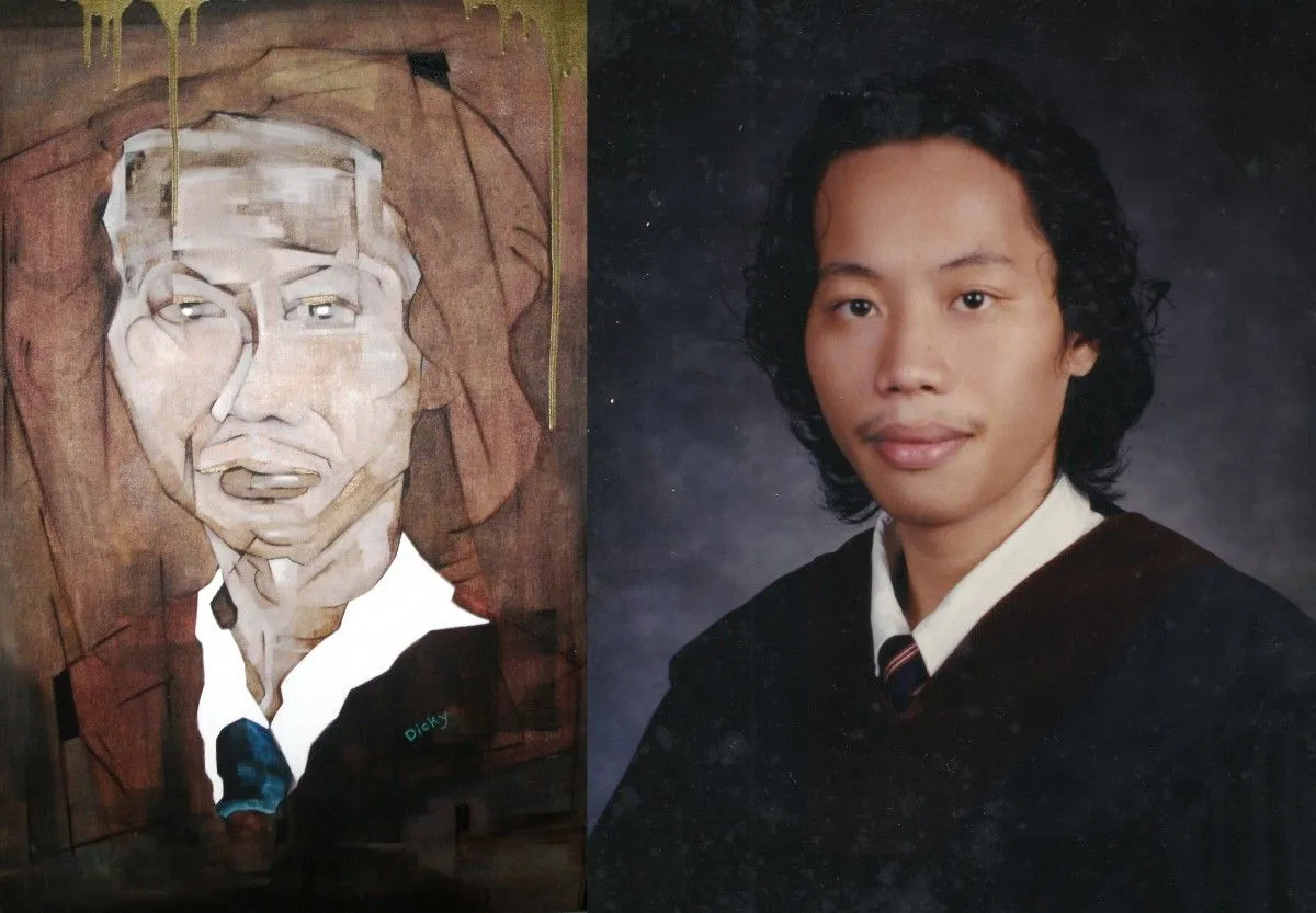 "Self Portrait - The Dreamer", artwork by Dicky Joe Santos