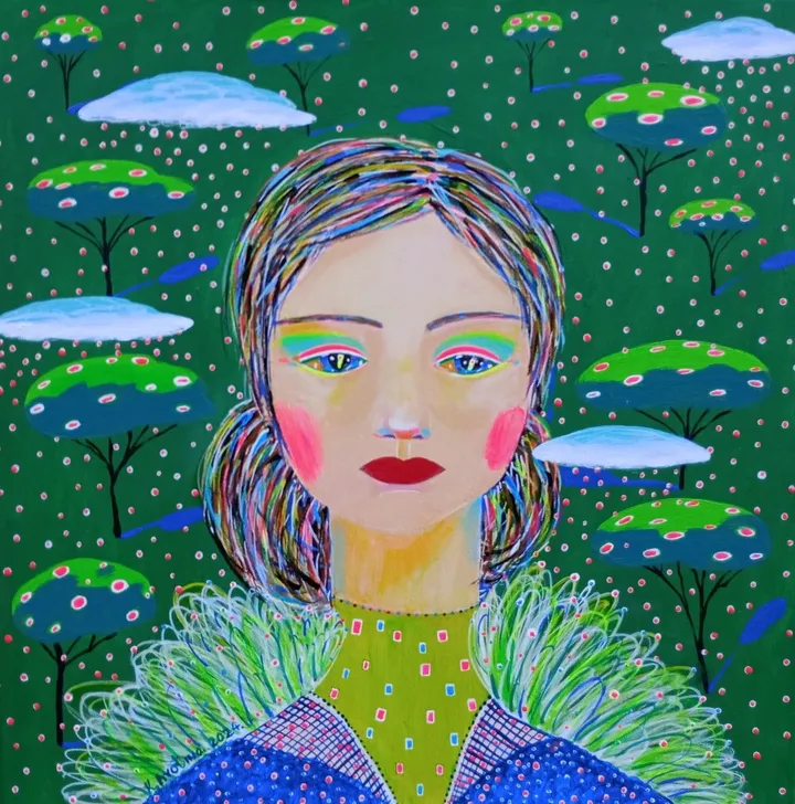 Echoes Of The Earth, artwork by Katrina Avotina