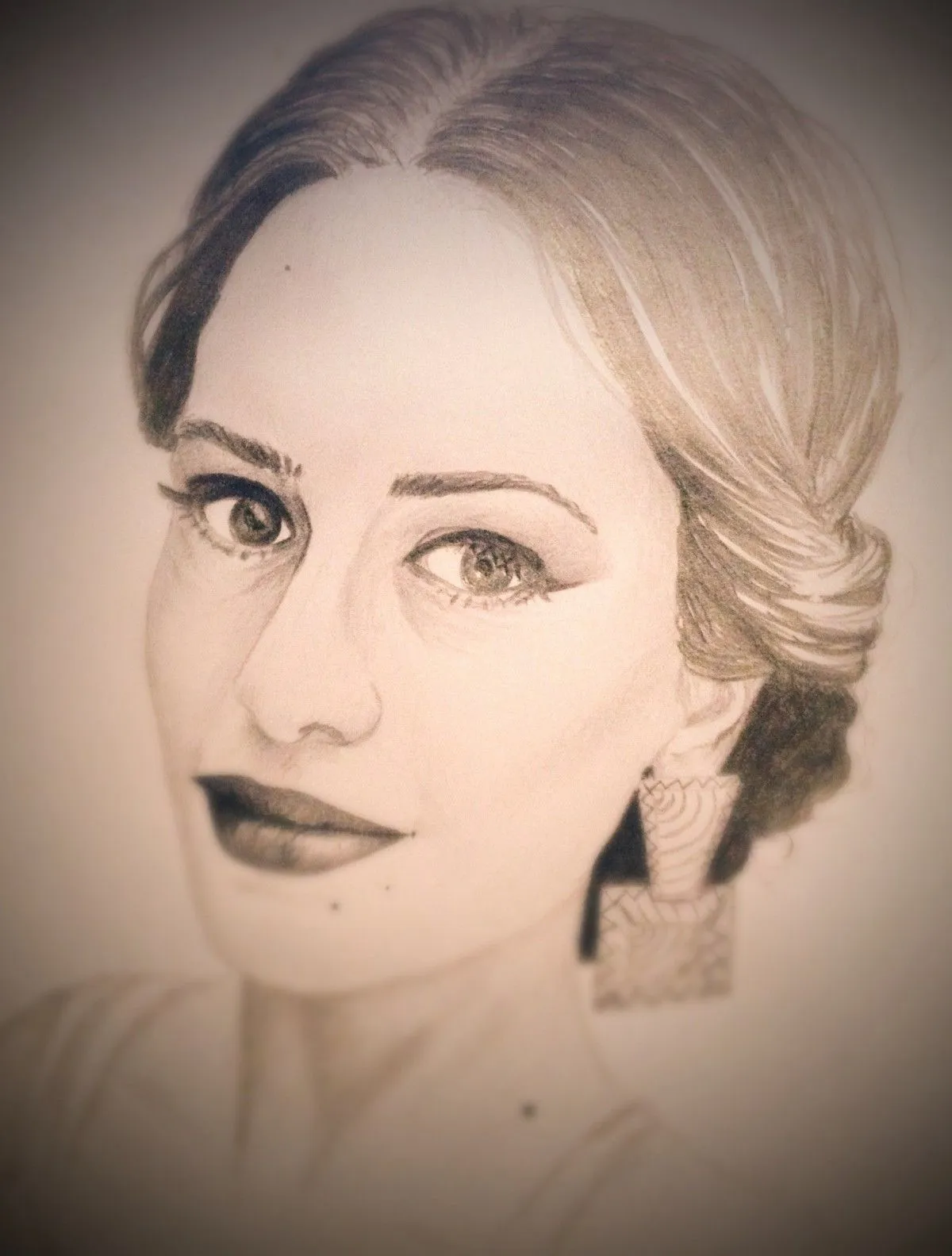 My beautiful friend :), artwork by Mari mari