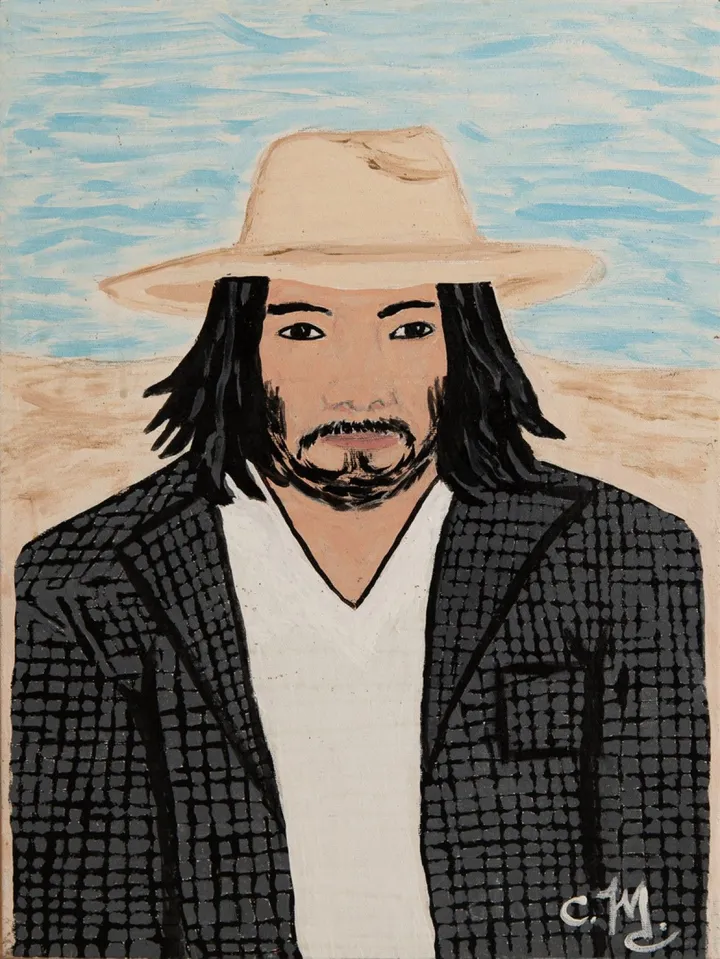 Keanu Reeves, œuvre de Céline Marcoux